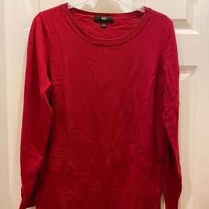 Red dress sweater